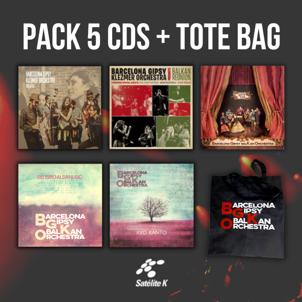 Pack 5 CDs + Tote Bag