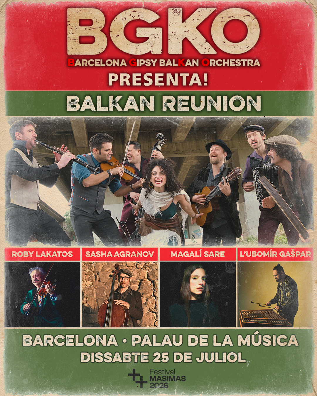 Balkan Reunion Barcelona - 25.07.2026.